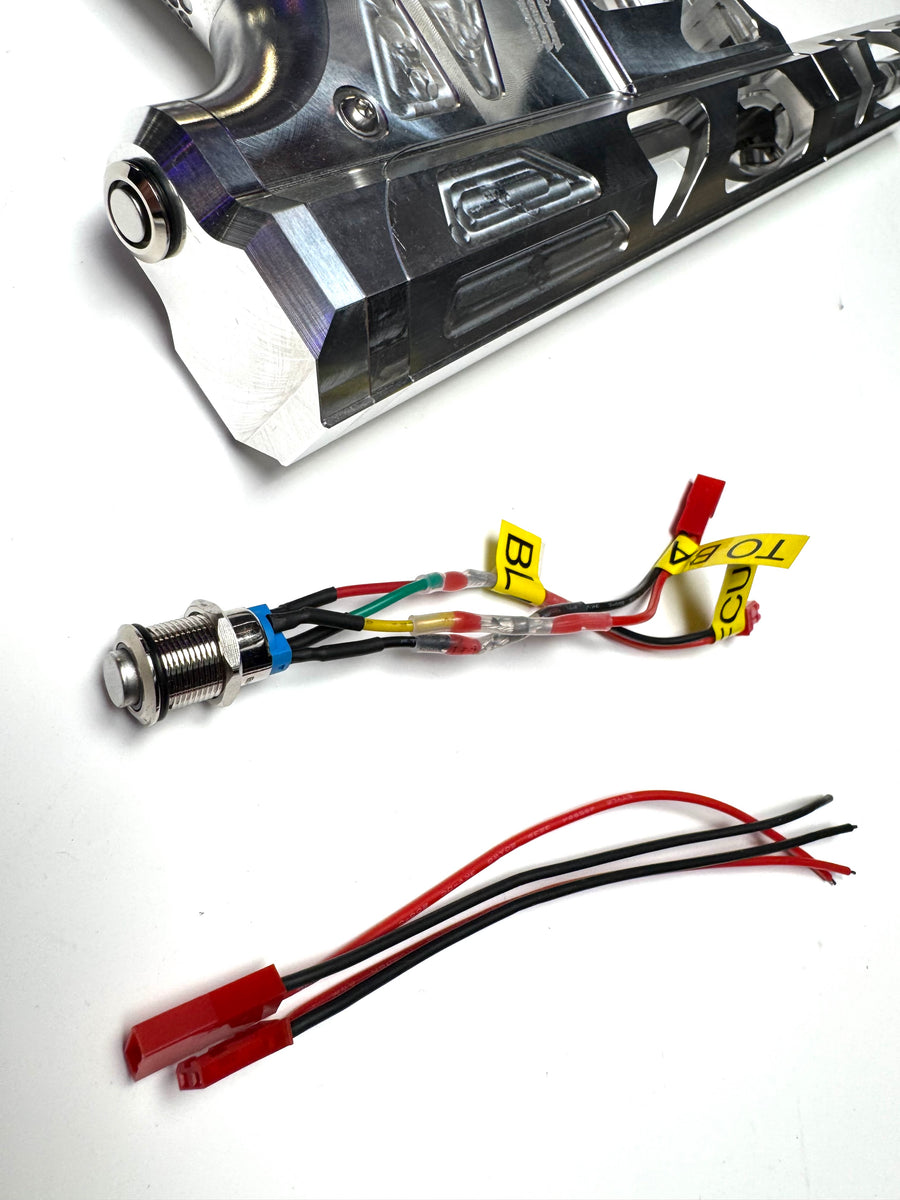 On / Off LED Switch - White – Pooty Anodizing and Customs