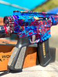 Custom Anodized Wolverine MTW billet series Tactical with drop stock