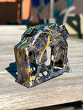 Gloss Monk M Adapter for Hi-Capa - 1 of 1 / Gold splash Marble base anodzied (Not painted!)