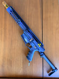Custom 1-1 HPA Fallout themed ANODIZED - Wolverive Airsoft TTI JW4 Dracarys Gen-12 MTW HPA Shotgun