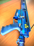 Custom 1-1 HPA Fallout themed ANODIZED - Wolverive Airsoft TTI JW4 Dracarys Gen-12 MTW HPA Shotgun