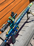 1-1 Custom Anodized Atom Punk stressed Petina / Wolverine Billet MTW 14 inch / FULLY upgraded
