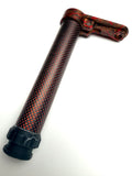Wolverine / Heretic Labs Carbon Fiber Stock - Rare red Carbon fiber, Custom splash with marble copper / Takeoff , No box