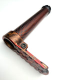 Wolverine / Heretic Labs Carbon Fiber Stock - Rare red Carbon fiber, Custom splash with marble copper / Takeoff , No box