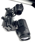Monstrum Ghost Red Dot Sight | Ghost G3 3X Micro Magnifier with Flip to Side Mount | Combo