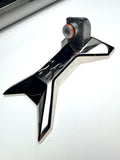 HK Army Gravity Lock Marker Stand - Custom one off Chrome and Marble finish