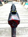 Custom 1-1 Anodized Marble with Red splash Airtac / Pooty Edge Speedsoft Airsoft Build