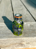 Venting On / Off HPA ASA Adapter - Style 2 /  1-1 Polished Lime Green splash with marble base