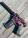 Custom Wolverine Heretic Article 2 / 3- Red splash with marble base anodizing