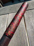 Custom Wolverine Heretic Article 3 - Red splash with copper marble base anodizing