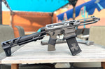 Custom G&G Cobalt Kinetics BAMF Airsoft AEG Training Rifle w/ G2 Gearbox and Sidecar Upper