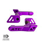 AirTac Customs "Shard" Aluminum M4 Mag Release / Purple