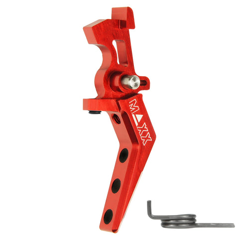 CNC Aluminum Advanced Speed Trigger - Red / Style A