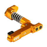 CNC Aluminum Advanced Magazine Release - Orange / Style B