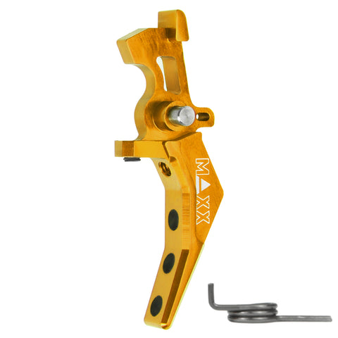 CNC Aluminum Advanced Speed Trigger - Orange / Style B