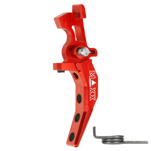 CNC Aluminum Advanced Speed Trigger - Red / Style C