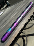 1-1 Custom Anodized SKP 155mm Aluminum upper tube - Violet splash, marble, SKP skull logo