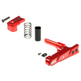 CNC Aluminum Advanced Magazine Release - Red / Style A