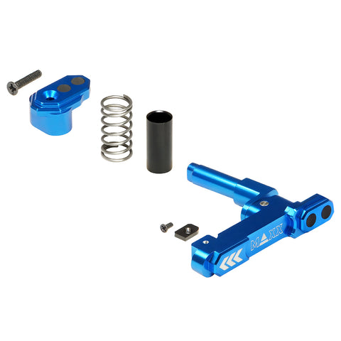 CNC Aluminum Advanced Magazine Release - Blue / Style B