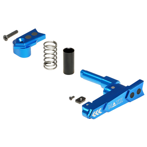 CNC Aluminum Advanced Magazine Release - Blue / Style A