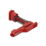 CNC Aluminum Advanced Magazine Release for Wolverine MTW series - Red / Style C