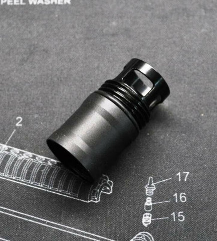 GOG Carbon Fiber Freak Barrel Adapter - Ion / Luxe Thread